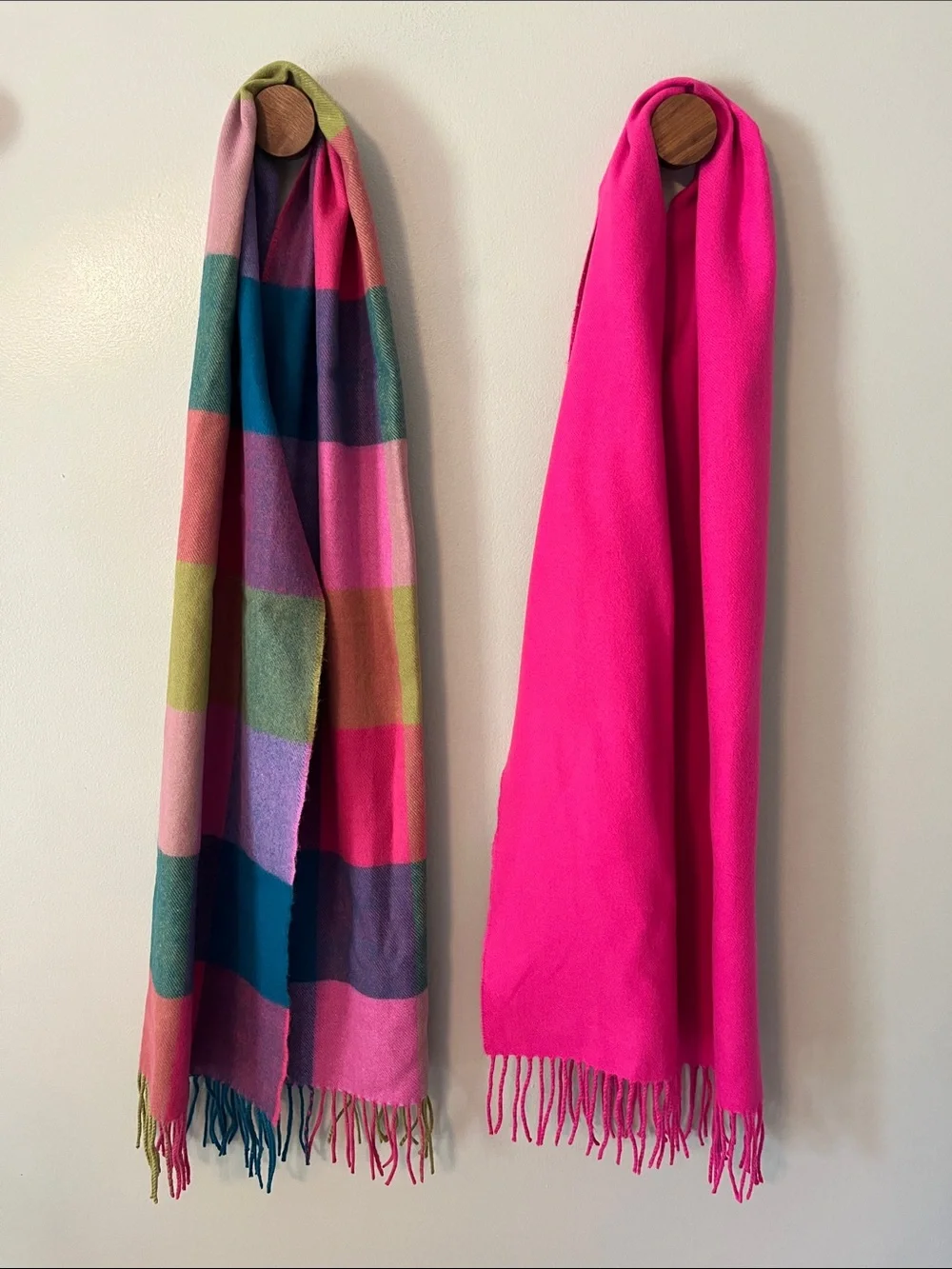 100% Cashmere Scarves (2) Made in Scotland